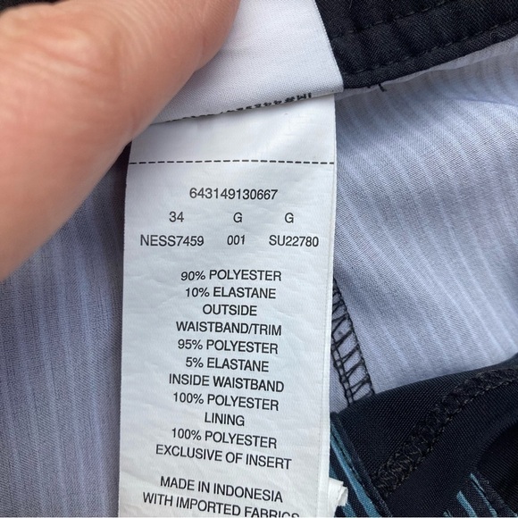 Nike Vapor Stretch Board Swim Waterproof Shorts Size 34 - Picture 6 of 7